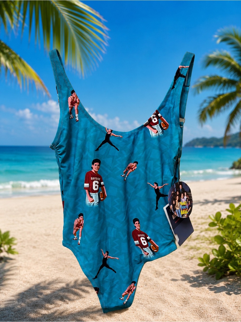 Saved by the Bell One-Piece Swimsuit- NWT